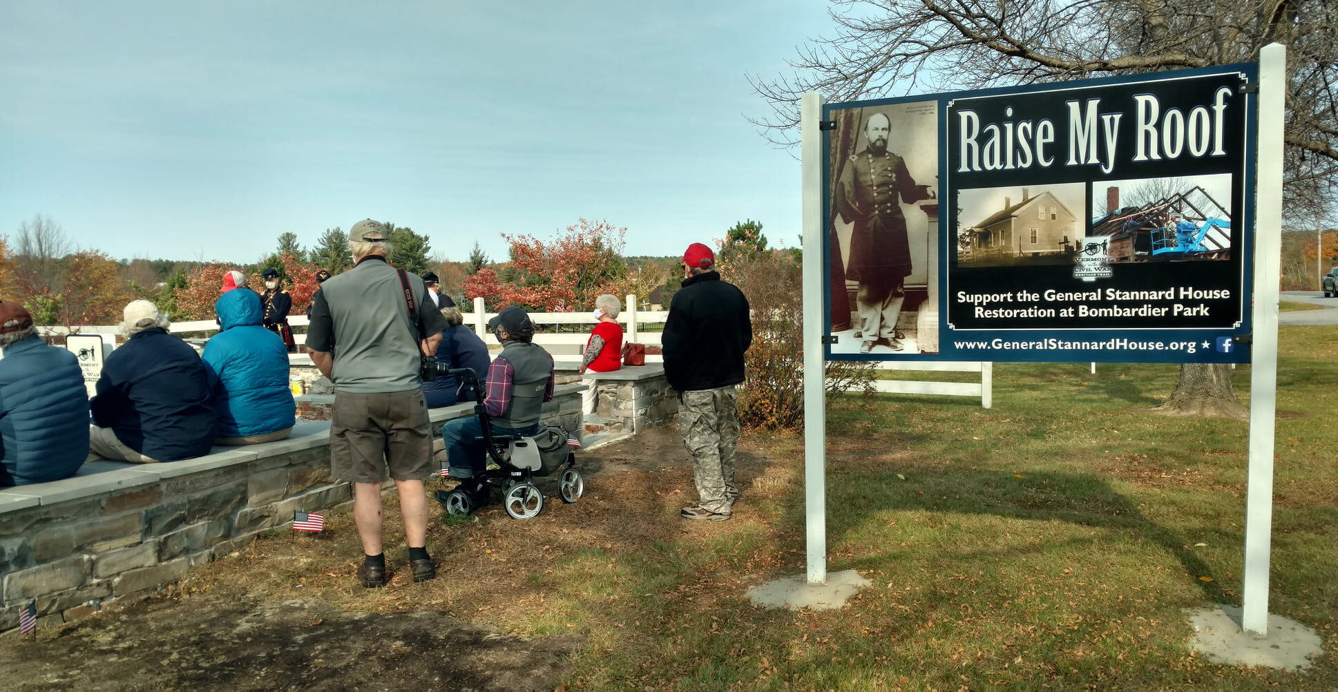 General Stannard Park Dedication